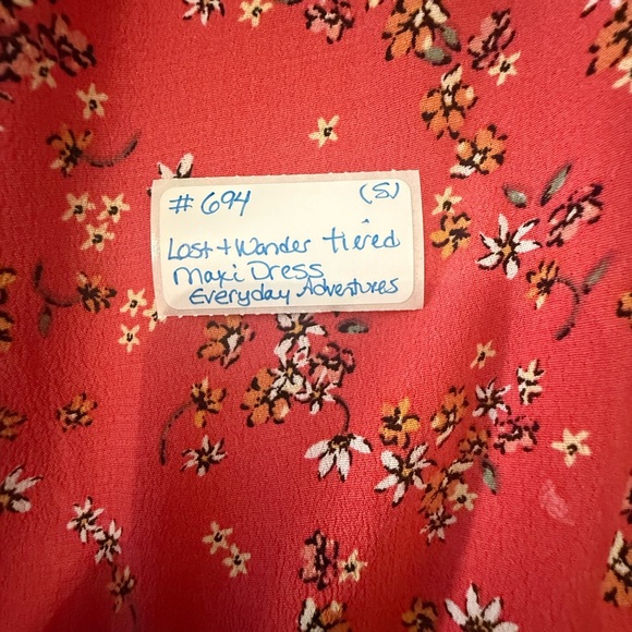 Lost + Wander Pink Strapless Ruffled Sundress - Picture 8 of 8